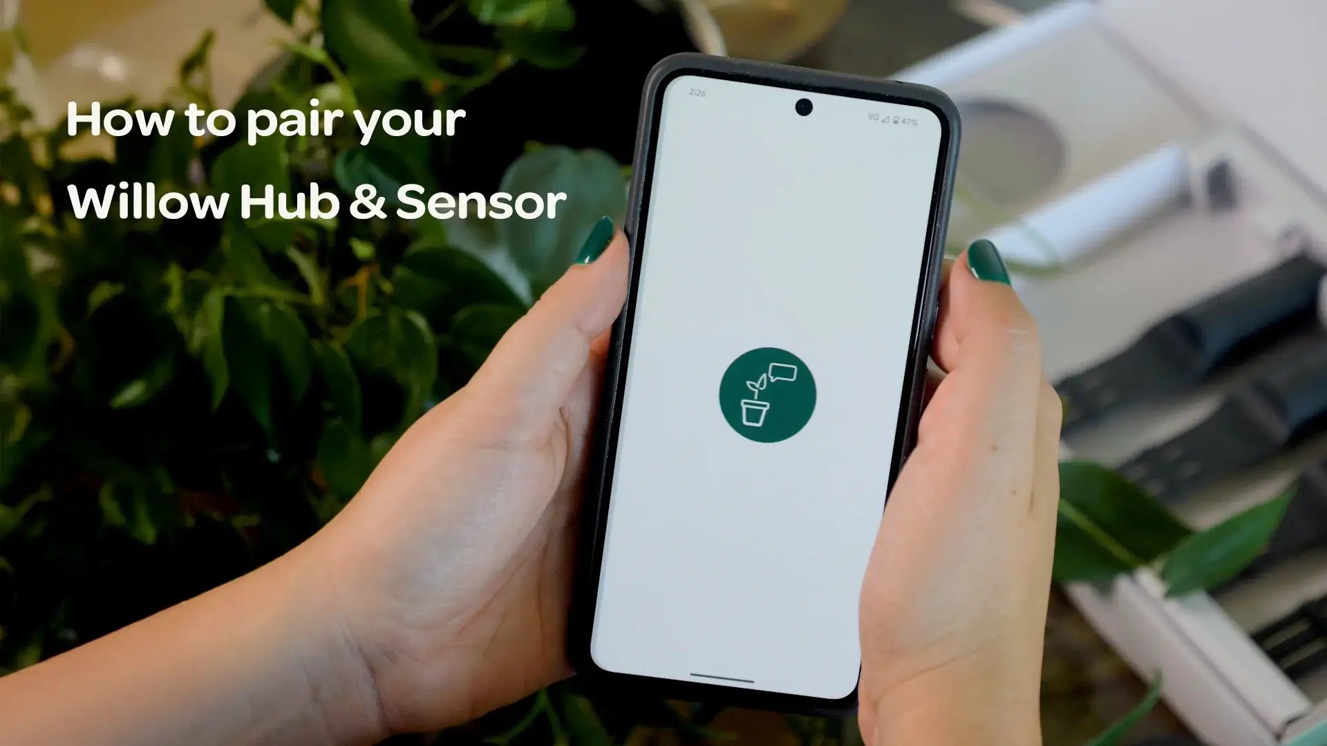 Load video: How to pair your Sensor and Hub